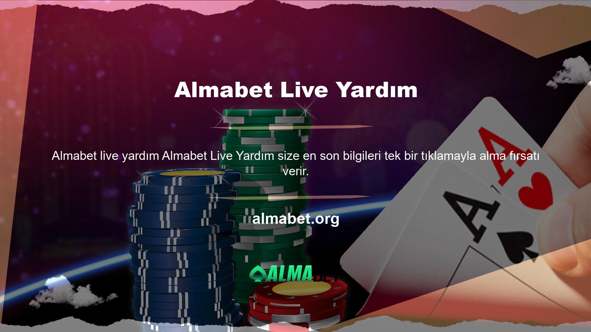 Çevrimiçi casino siteleri ve programları konusunda yardıma ihtiyacınız varsa, canlı bir yardım hizmeti kullanabilirsiniz
